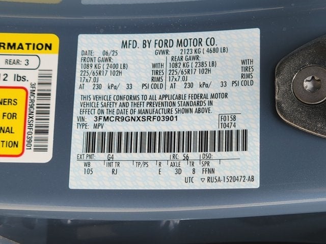 2025 Ford Bronco Sport Heritage