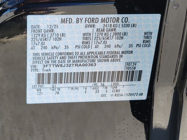 2026 Ford Maverick XLT