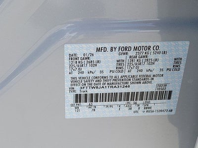 2026 Ford Maverick XLT