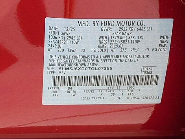 2026 Lincoln Aviator Premiere