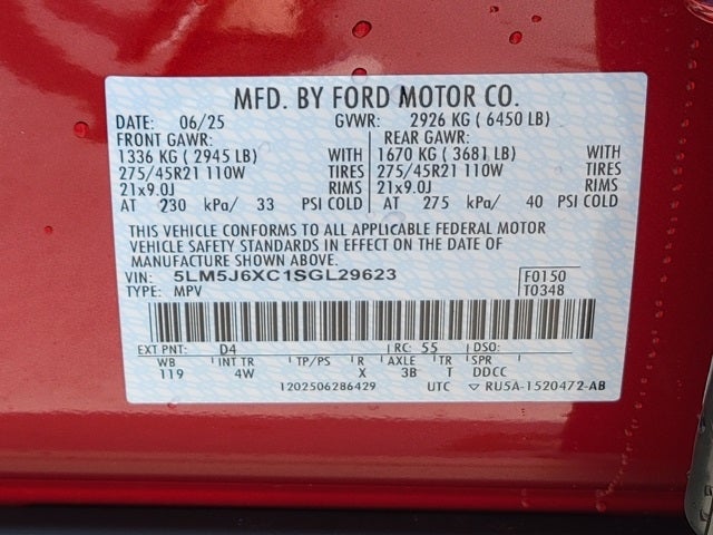 2025 Lincoln Aviator Premiere