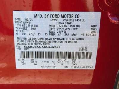 2025 Lincoln Aviator Premiere