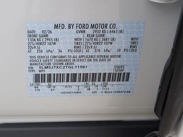 2026 Lincoln Aviator Reserve