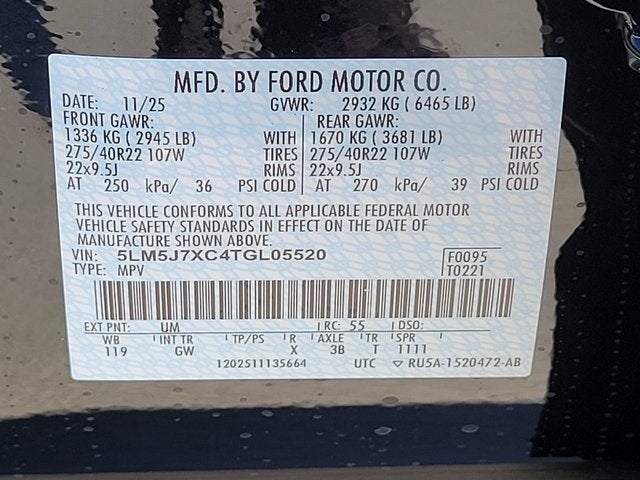 2026 Lincoln Aviator Reserve