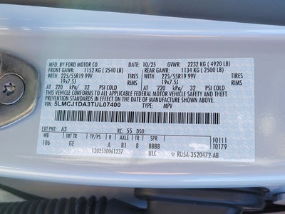 2026 Lincoln Corsair Premiere