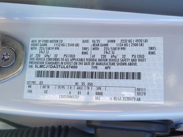 2026 Lincoln Corsair Premiere