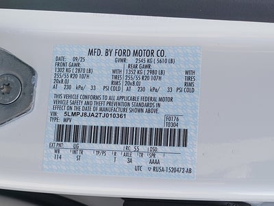 2026 Lincoln Nautilus Premiere