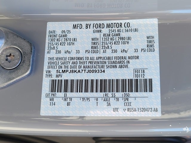 2026 Lincoln Nautilus Reserve