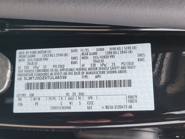 2026 Lincoln Corsair Plug-In Hybrid Grand Touring