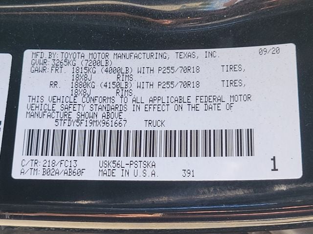2021 Toyota Tundra SR5