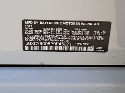 2023 BMW X6 xDrive40i