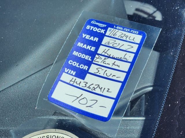 2017 Hyundai Elantra SE