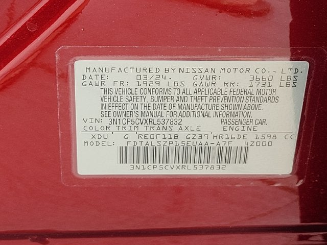 2024 Nissan Kicks SV