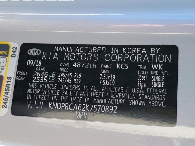 2019 Kia Sportage SX