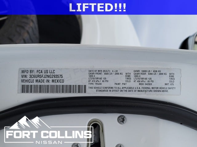 2022 RAM 2500 Laramie