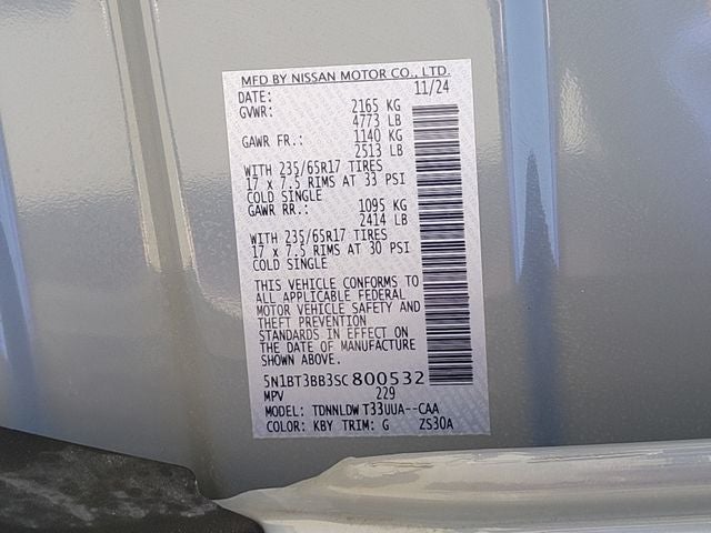 2025 Nissan Rogue Rock Creek