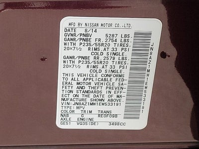 2014 Nissan Murano LE