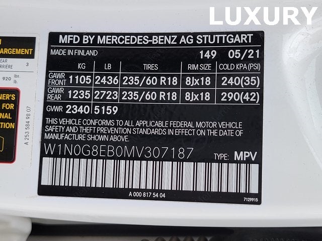 2021 Mercedes-Benz GLC GLC 300 4MATIC®