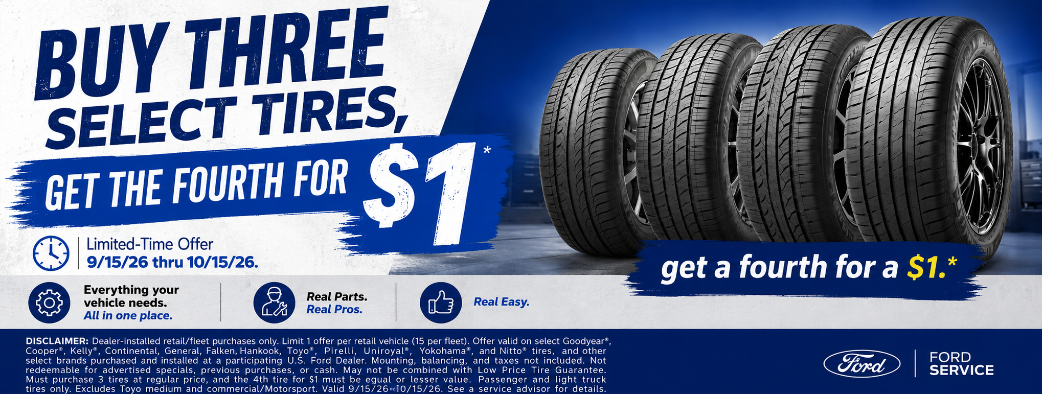 Buy 3 tires